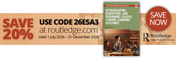 Save 20% at routledge.com with code 26ESA3